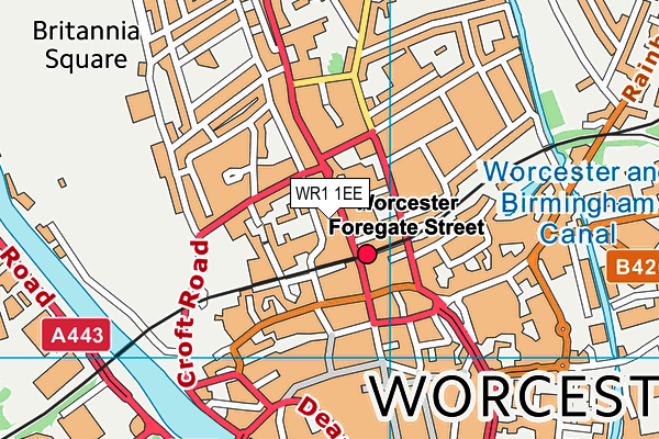 Map of PHONEWORCS LIMITED at district scale