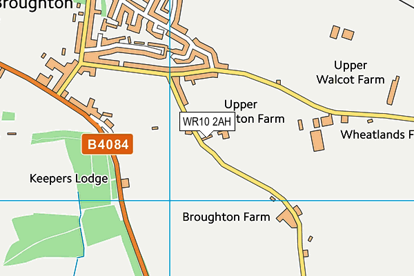 Map of BOW BROOK FARM LIMITED at district scale