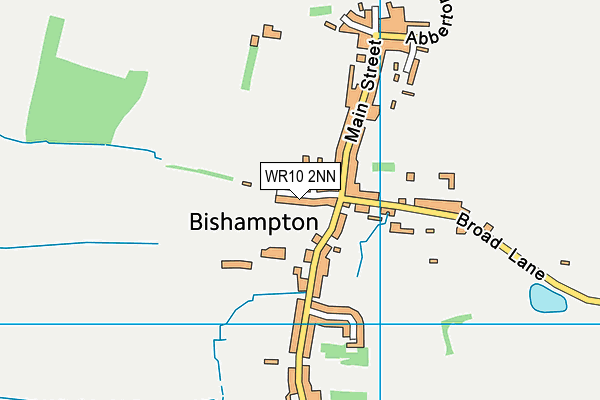 WR10 2NN map - OS VectorMap District (Ordnance Survey)