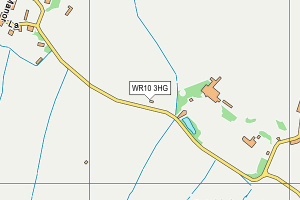 WR10 3HG map - OS VectorMap District (Ordnance Survey)