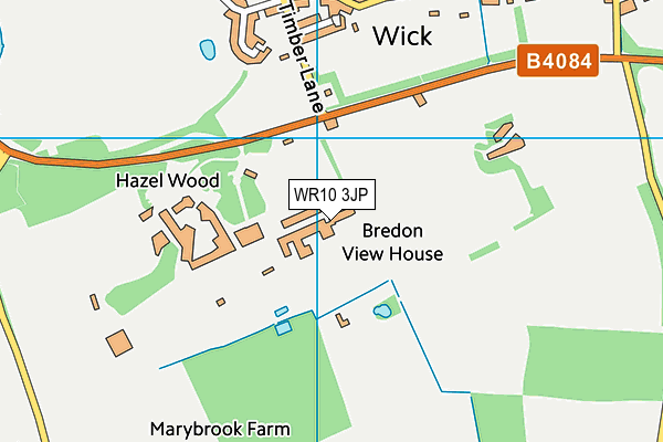 Warwickshire College (Pershore Campus) map (WR10 3JP) - OS VectorMap District (Ordnance Survey)