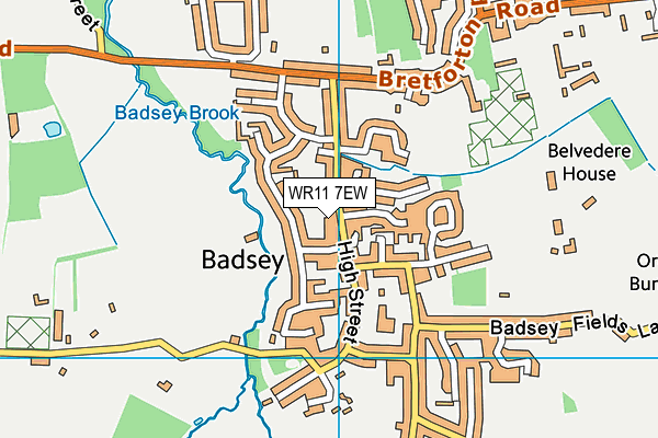 Map of SANCO BADSEY LIMITED at district scale