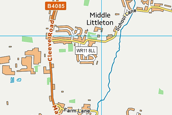 Map of LITTLETON VAN SERVICES LTD at district scale
