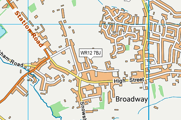 Map of ROBERT BROWN GYMNASIUMS LTD at district scale