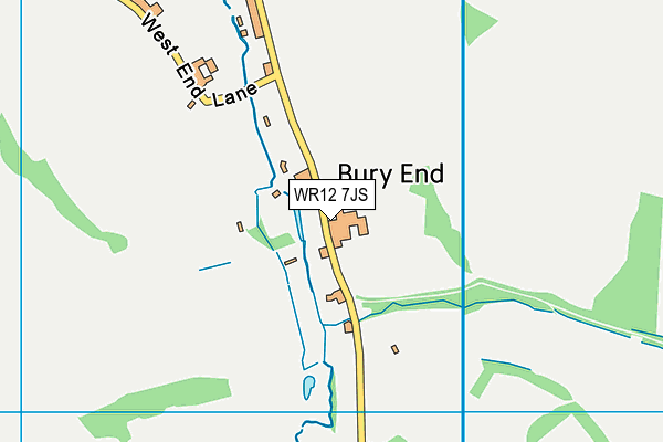 Map of MILL HAY COUNTRY HOUSE LTD at district scale