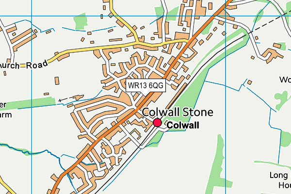 Map of PROVISIONS OF COLWALL LTD at district scale