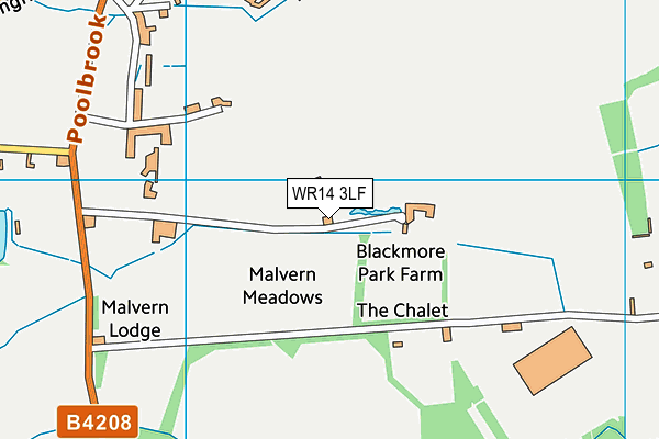 Map of THE FIELDS MANAGEMENT LIMITED at district scale