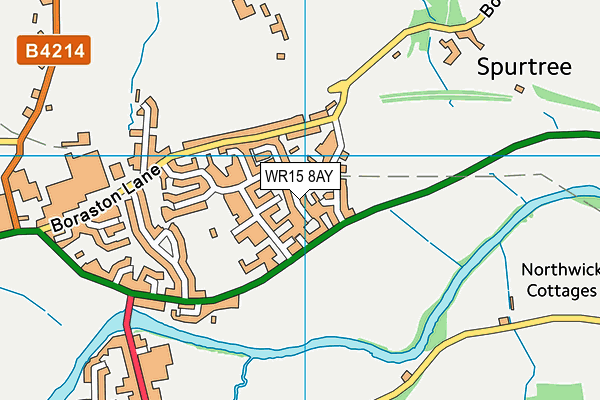 Map of CASTLE ROOFING TENBURY LIMITED at district scale