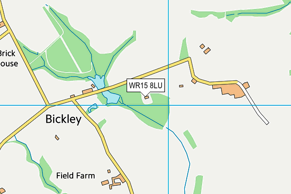 WR15 8LU map - OS VectorMap District (Ordnance Survey)