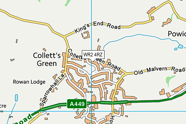 Map of GLOVER GROOP LTD at district scale
