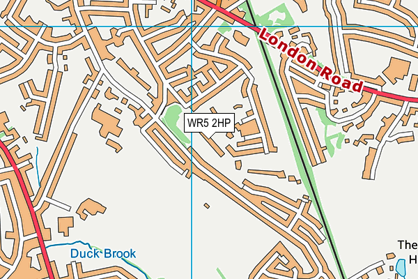 St. Mary's Convent School (Closed) map (WR5 2HP) - OS VectorMap District (Ordnance Survey)