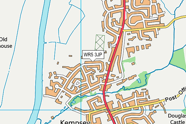 WR5 3JP map - OS VectorMap District (Ordnance Survey)