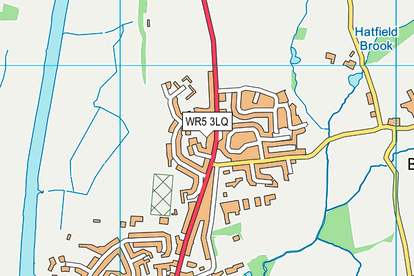 WR5 3LQ map - OS VectorMap District (Ordnance Survey)