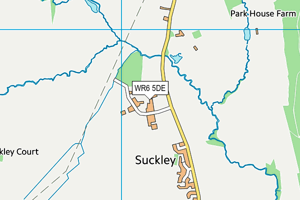 Suckley Primary School map (WR6 5DE) - OS VectorMap District (Ordnance Survey)