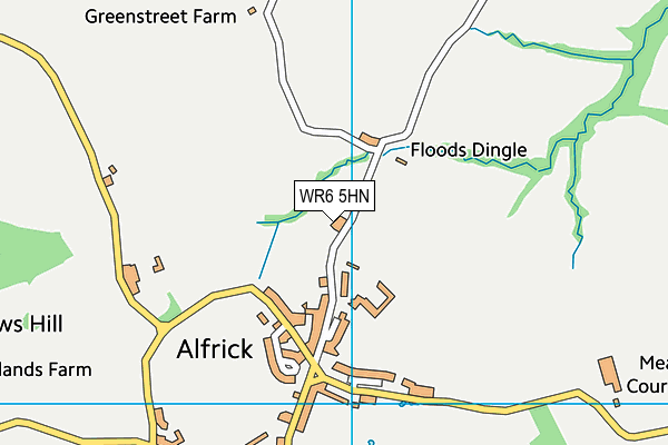 Map of WOLVERLEY HOMES LIMITED at district scale