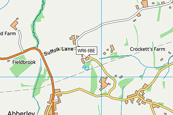 Map of ABBERLEY CARE FARM LIMITED at district scale
