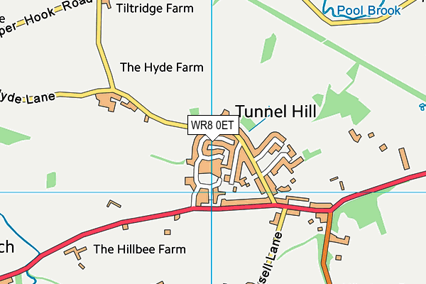 Map of THREE SHIRES HEATING AND PLUMBING LIMITED at district scale