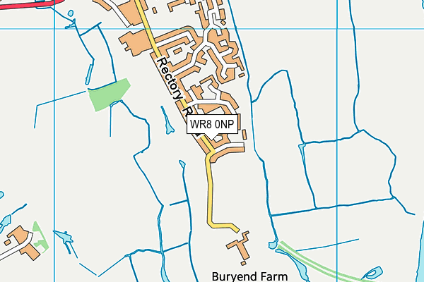 Map of CROOME HONEY LTD at district scale