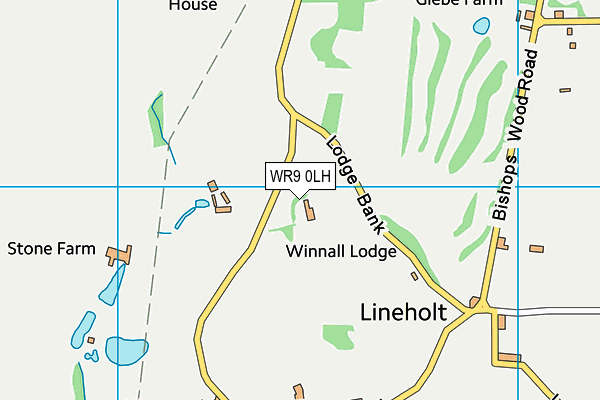 WR9 0LH map - OS VectorMap District (Ordnance Survey)