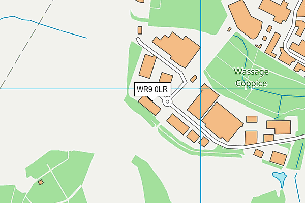 WR9 0LR map - OS VectorMap District (Ordnance Survey)