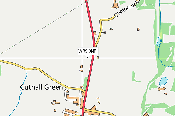 WR9 0NF map - OS VectorMap District (Ordnance Survey)