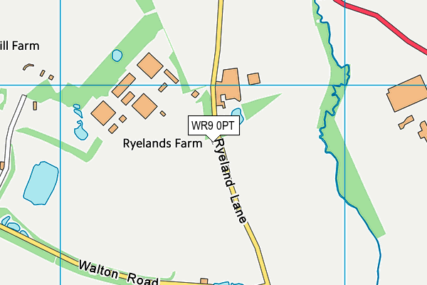 WR9 0PT map - OS VectorMap District (Ordnance Survey)