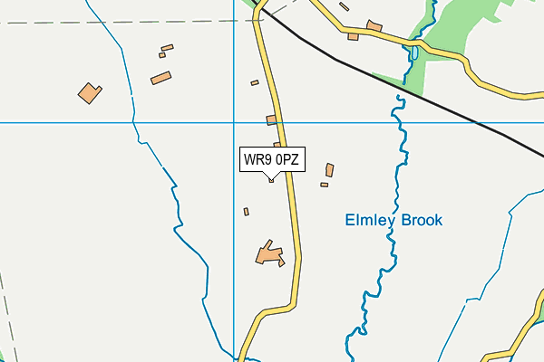 WR9 0PZ map - OS VectorMap District (Ordnance Survey)