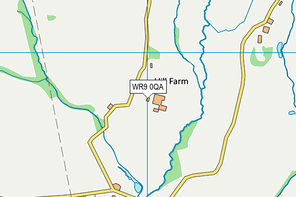 WR9 0QA map - OS VectorMap District (Ordnance Survey)