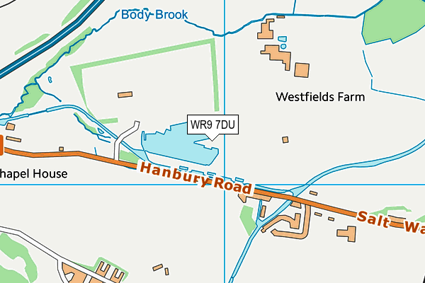 WR9 7DU map - OS VectorMap District (Ordnance Survey)