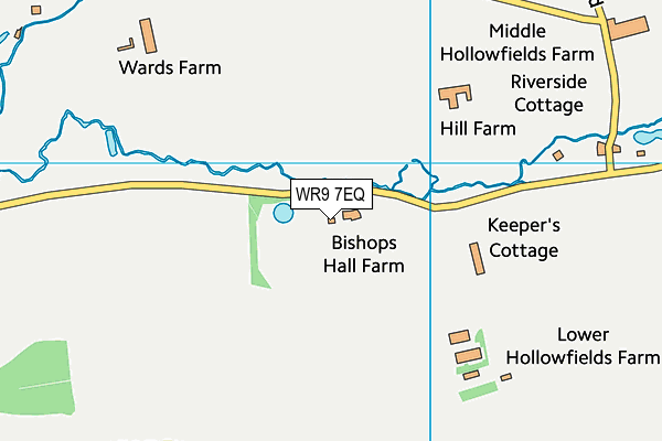 WR9 7EQ map - OS VectorMap District (Ordnance Survey)