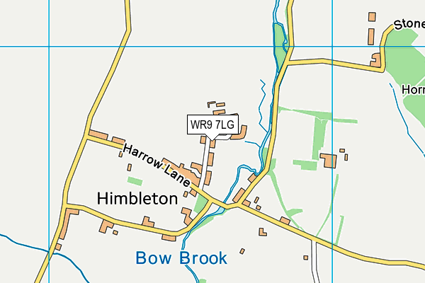 Map of BOURTON COTTAGES LTD at district scale