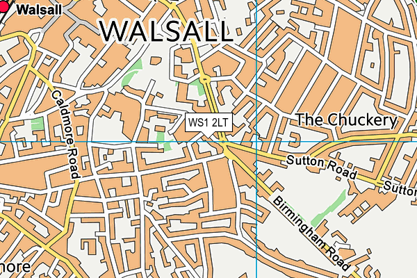 Map of WALLACE CROOKE (WALSALL) LIMITED at district scale