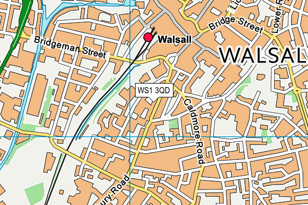 Map of TOMKINS OF WALSALL LIMITED at district scale