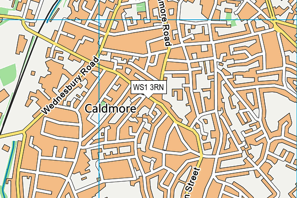 WS1 3RN map - OS VectorMap District (Ordnance Survey)