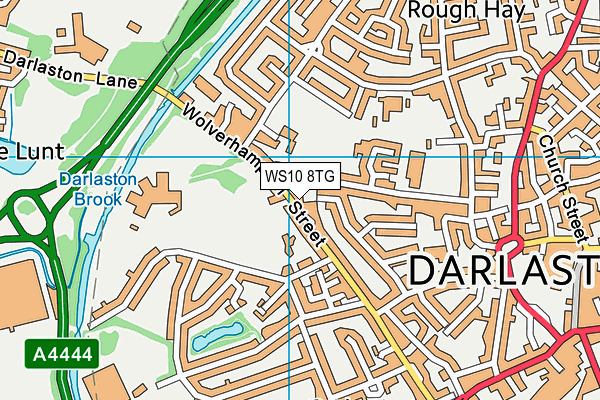 WS10 8TG map - OS VectorMap District (Ordnance Survey)