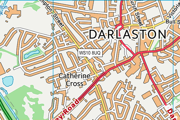 Map of DARLATON DRINK SHOP LIMITED at district scale