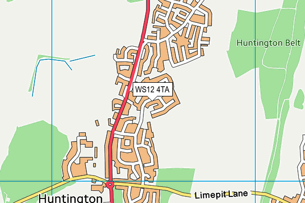 Map of IAIN ANDERSON BUSINESS SERVICES LIMITED at district scale