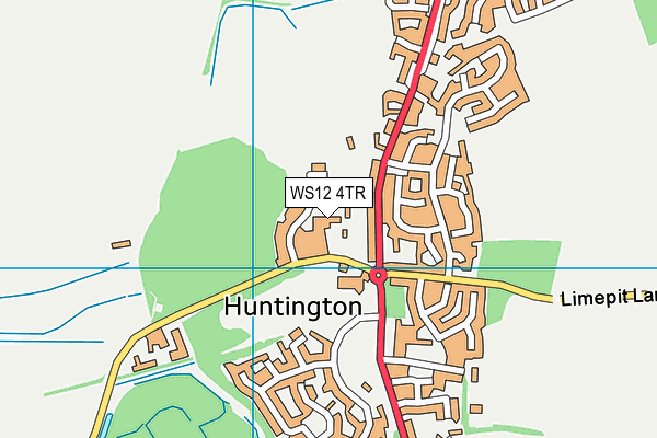 Map of PW CANNOCK HOLDINGS LIMITED at district scale