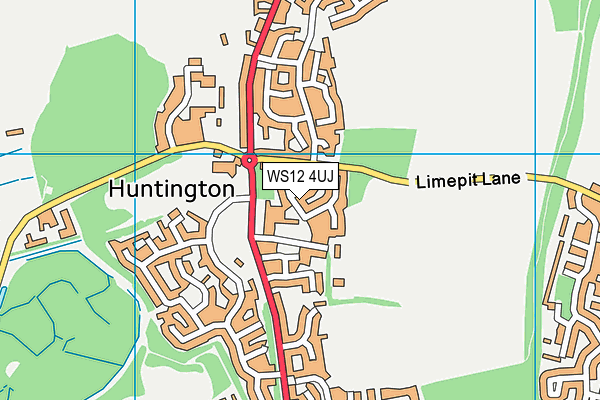 Map of HUNTINGTON ACCOUNTANCY SERVICES LIMITED at district scale