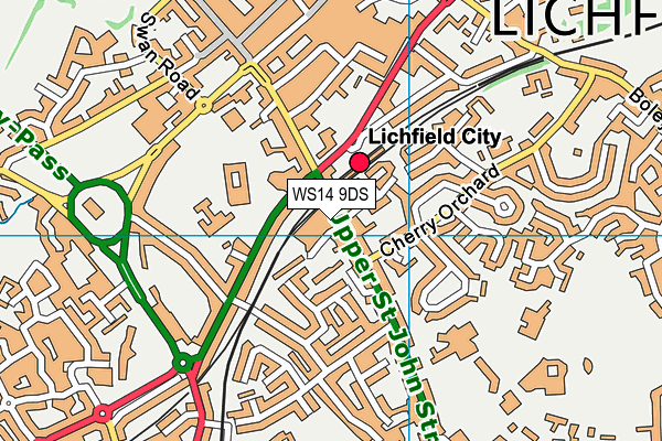 Map of BERRIDGE TRADING LIMITED at district scale