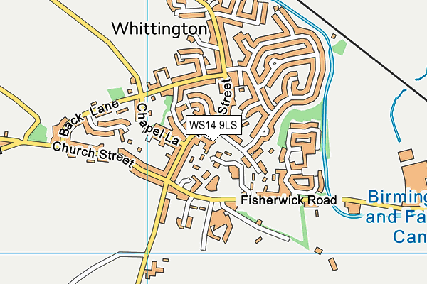 Map of KILMORIE (ALDRIDGE) LIMITED at district scale