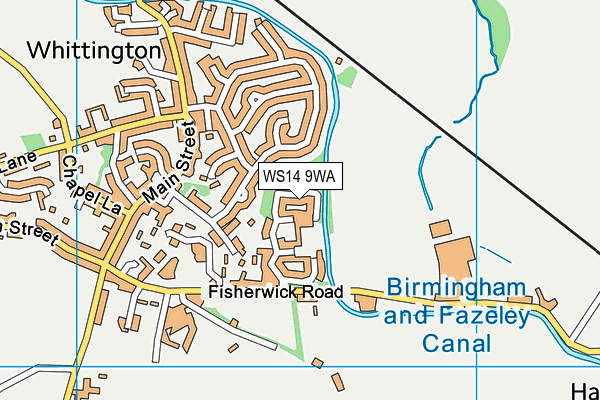 Map of CROSSHAIRS MEDIA LTD at district scale