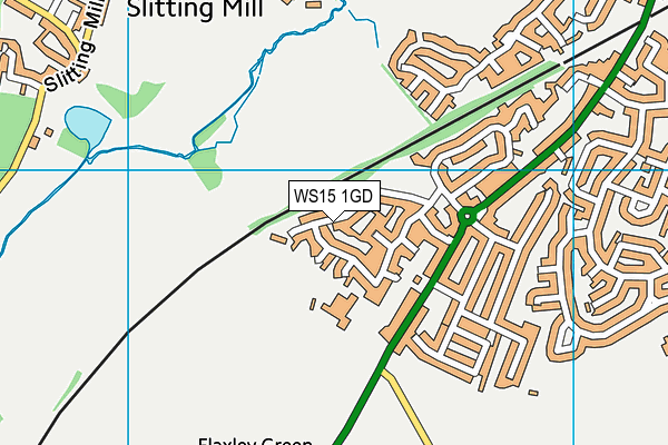 Map of ISAAC POULTON LIMITED at district scale