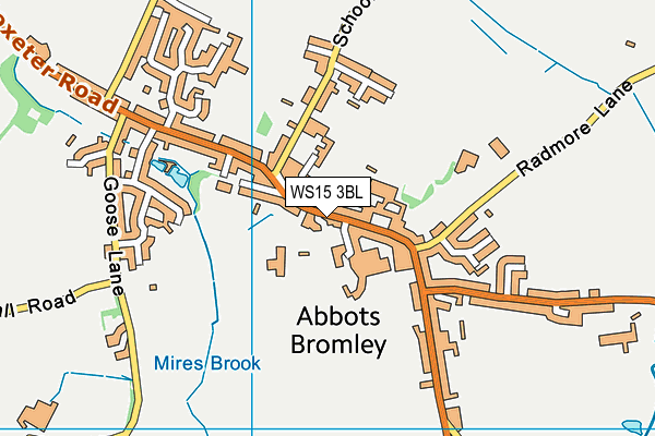 Map of IAN JONES GOLF SERVICES LIMITED at district scale