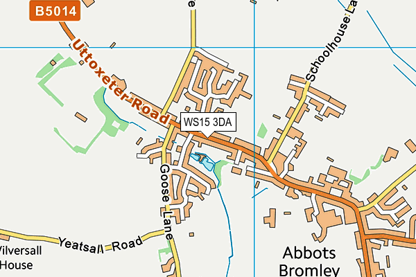 Map of BAGOTS COURT AB LTD at district scale