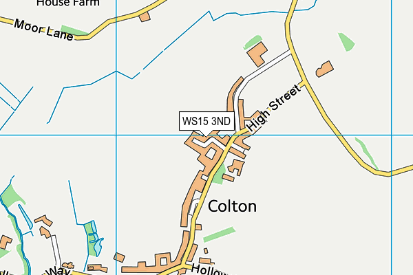 Map of MOOR CROFT MAINTENANCE LIMITED at district scale