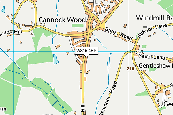 Map of ALAN WILLMORE (BUILDERS) LIMITED at district scale