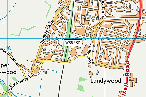 Map of PURCELL BRANDING LIMITED at district scale