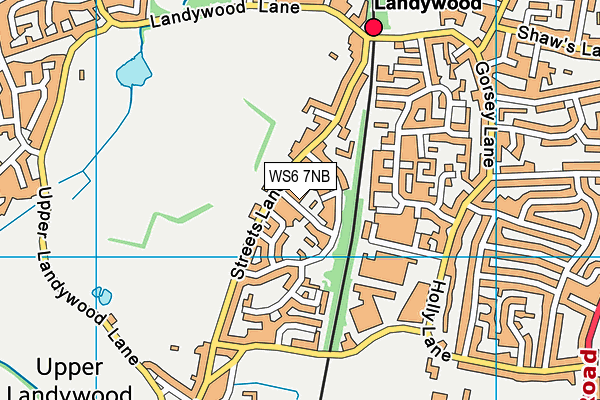 Map of CANNOCK DRIVEWAYS & LANDSCAPING LTD at district scale