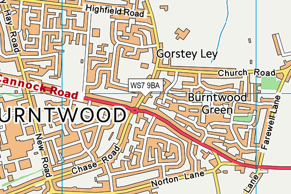 Map of MIDDLETON & WOOD LTD at district scale